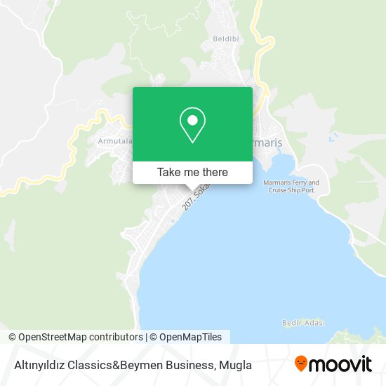 Altınyıldız Classics&Beymen Business map