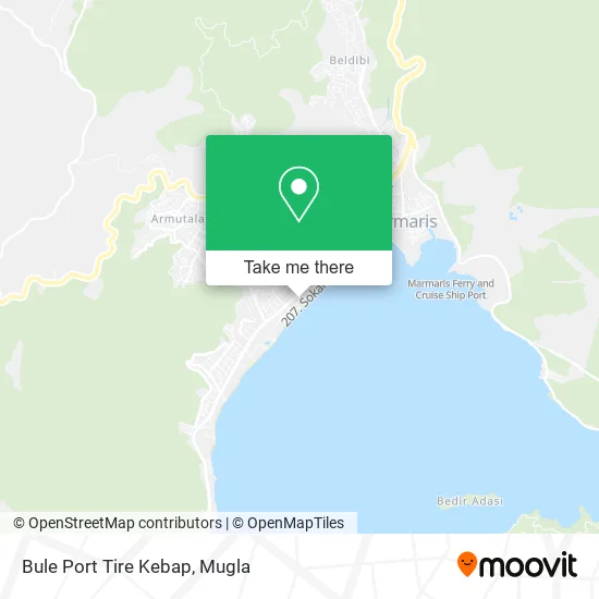 Bule Port Tire Kebap map