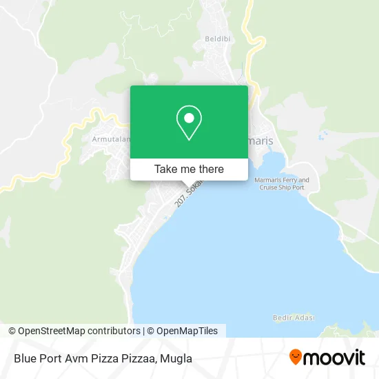 Blue Port Avm Pizza Pizzaa map