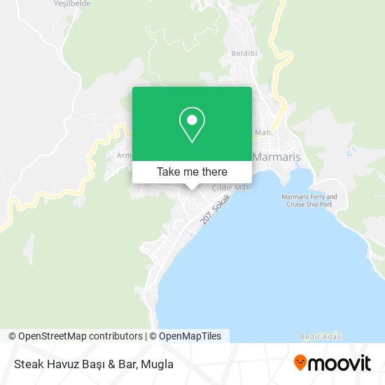 Steak Havuz Başı & Bar map