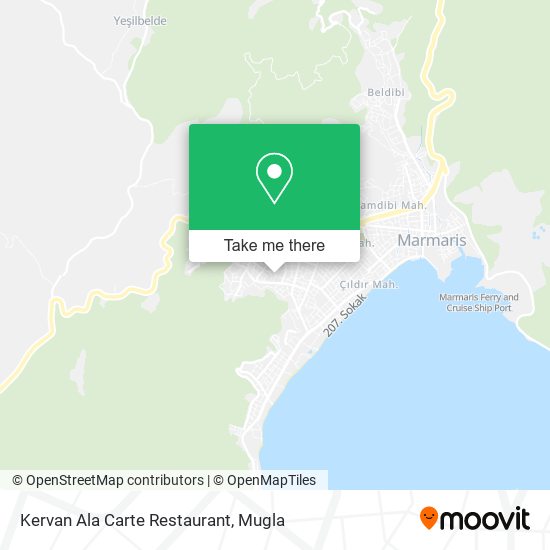 Kervan Ala Carte Restaurant map