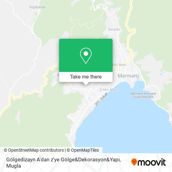 Gölgedizayn A'dan z'ye Gölge&Dekorasyon&Yapı map