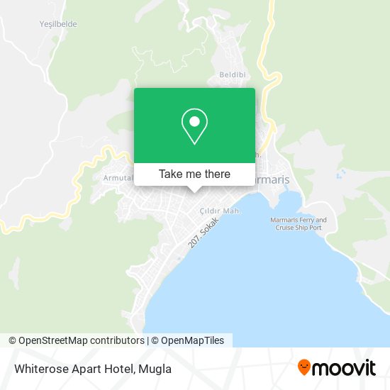 Whiterose Apart Hotel map