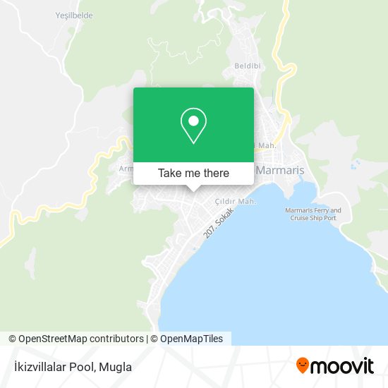 İkizvillalar Pool map
