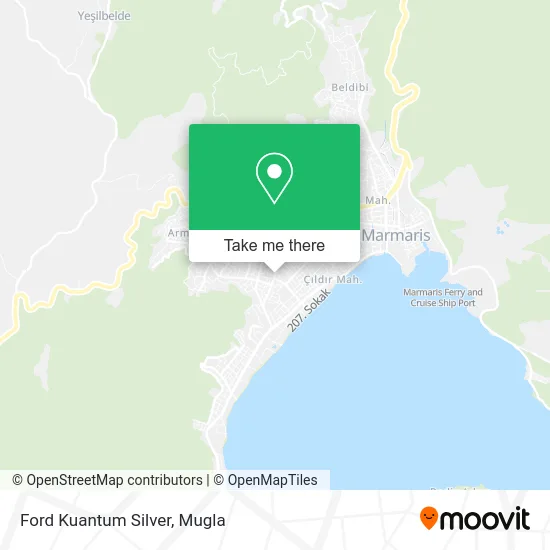 Ford Kuantum Silver map