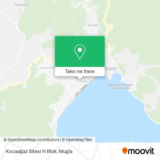 Kocaağaz Sitesi H Blok map