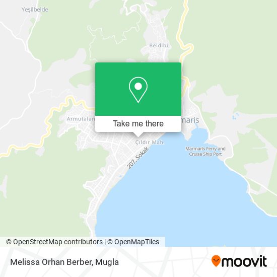 Melissa Orhan Berber map