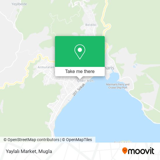 Yaylalı Market map