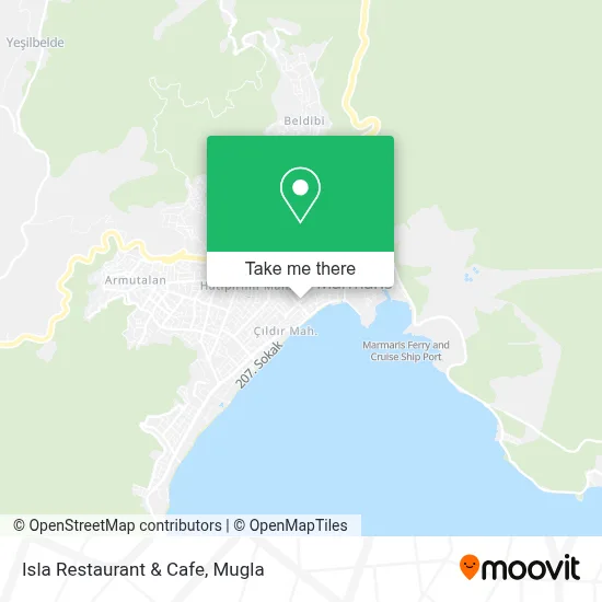 Isla Restaurant & Cafe map