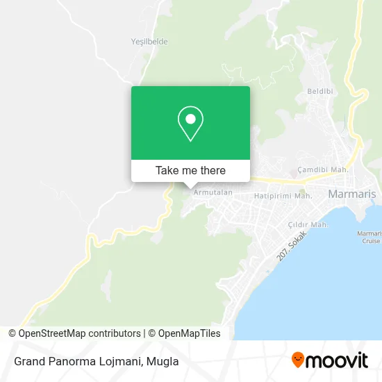 Grand Panorma Lojmani map