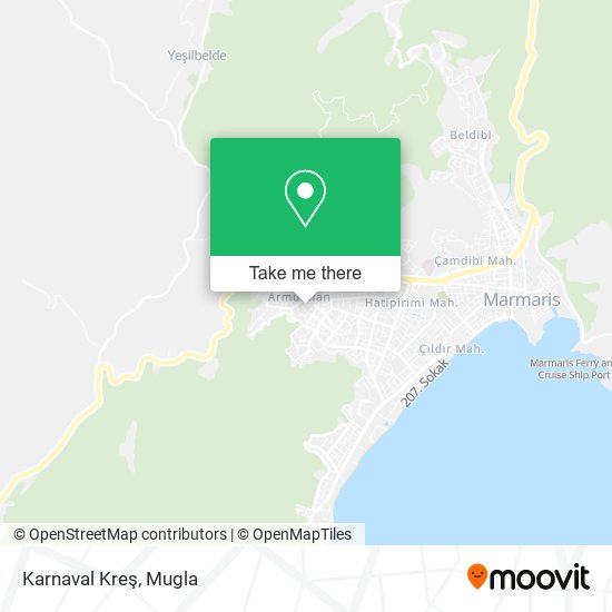 Karnaval Kreş map