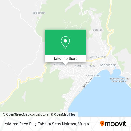 Yıldırım Et ve Piliç Fabrika Satış Noktası map