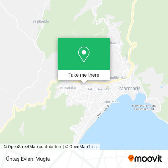 Üntaş Evleri map