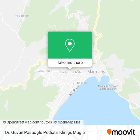 Dr. Guven Pasaoglu Pediatri Klinigi map
