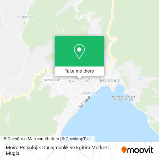 Moira Psikolojik Danışmanlık ve Eğitim Merkezi map