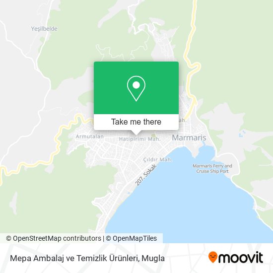Mepa Ambalaj ve Temizlik Ürünleri map