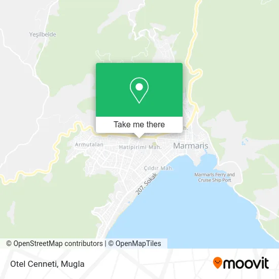 Otel Cenneti map