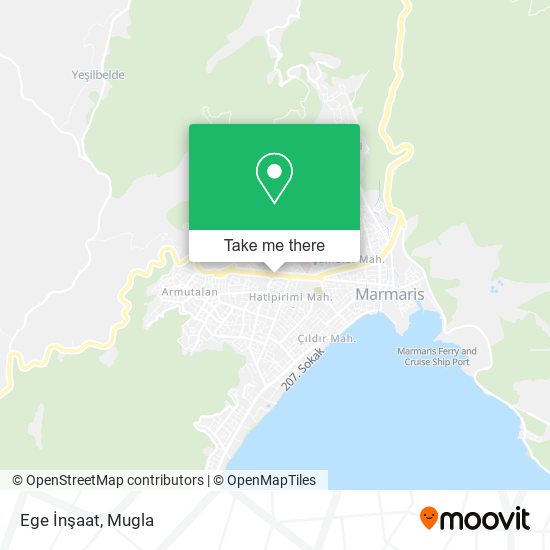 Ege İnşaat map