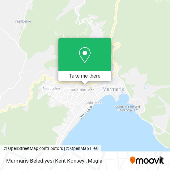 Marmaris Belediyesi Kent Konseyi map