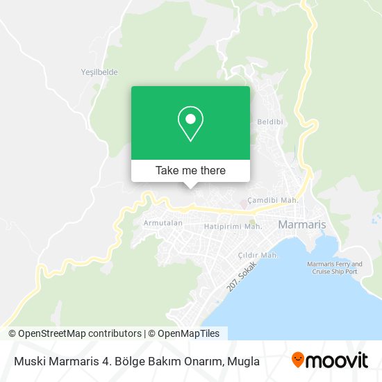 Muski Marmaris 4. Bölge Bakım Onarım map
