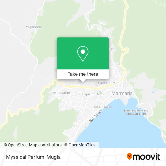 Myssical Parfüm map