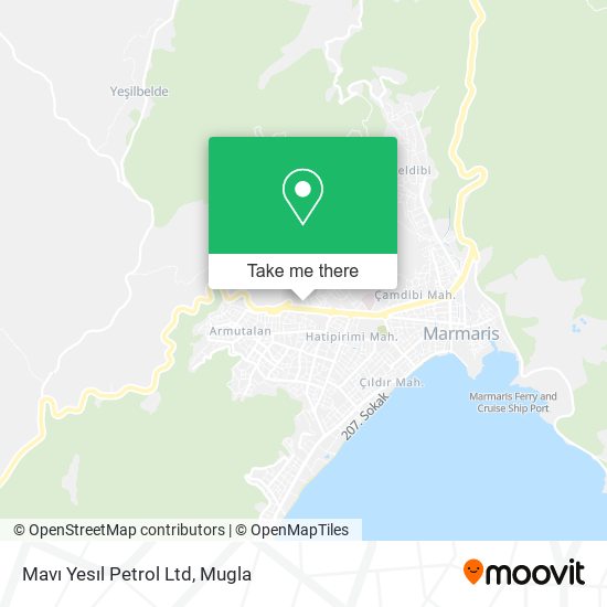 Mavı Yesıl Petrol Ltd map