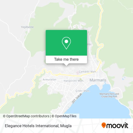 Elegance Hotels International map