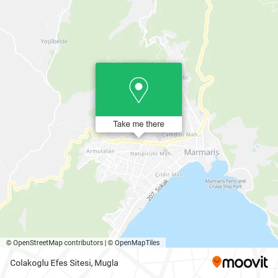 Colakoglu Efes Sitesi map