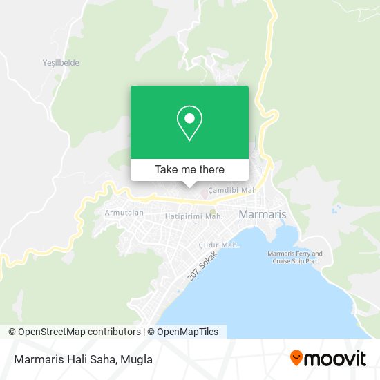 Marmaris Hali Saha map