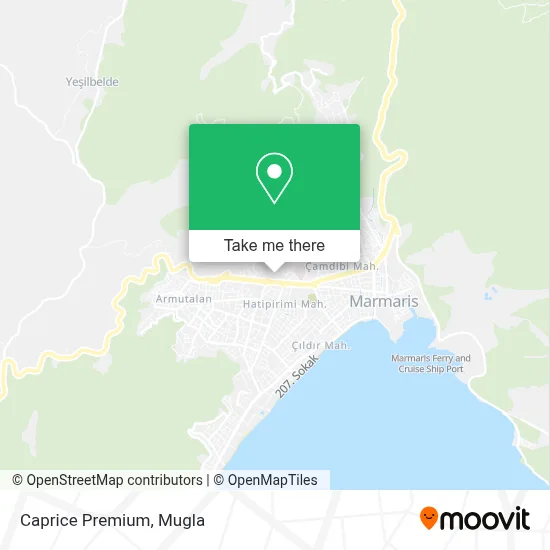 Caprice Premium map