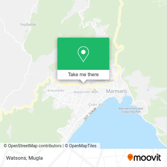 Watsons map