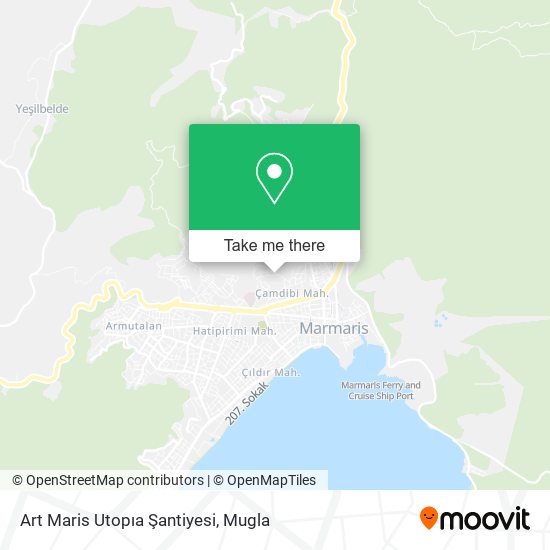 Art Maris Utopıa Şantiyesi map