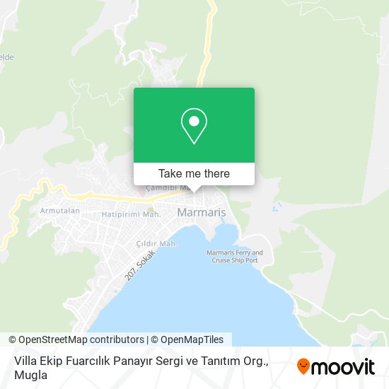 Villa Ekip Fuarcılık Panayır Sergi ve Tanıtım Org. map