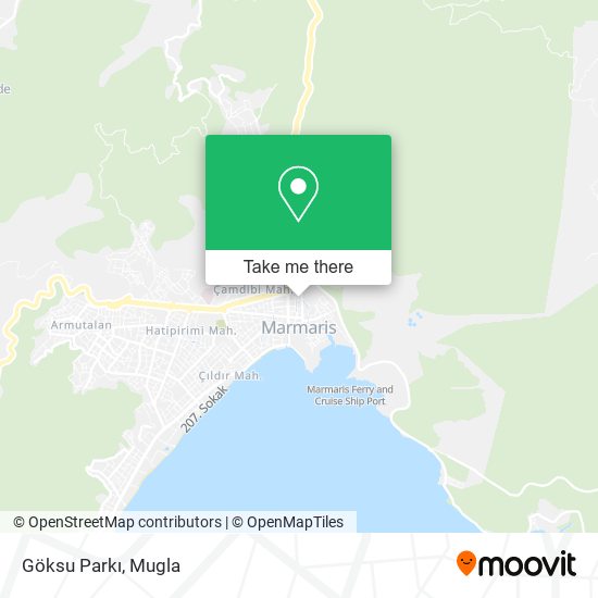 Göksu Parkı map