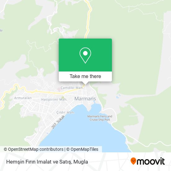 Hemşin Fırın Imalat ve Satış map