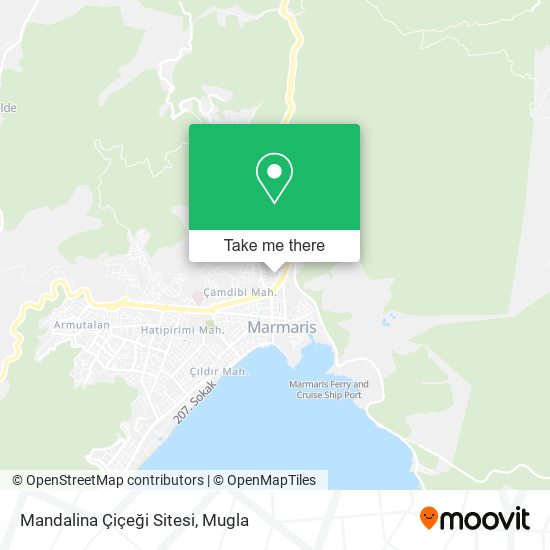 Mandalina Çiçeği Sitesi map