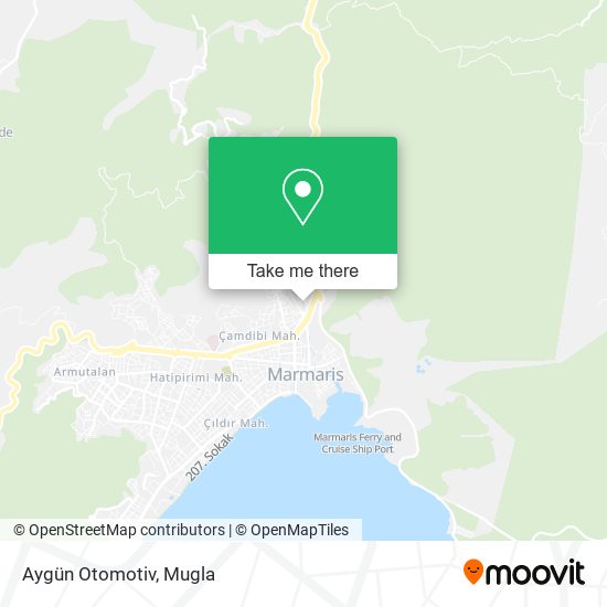 Aygün Otomotiv map