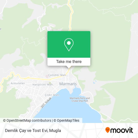 Demlik Çay ve Tost Evi map
