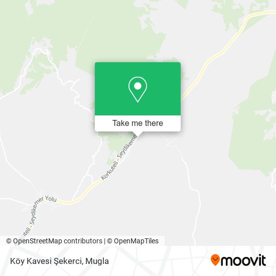 Köy Kavesi Şekerci map