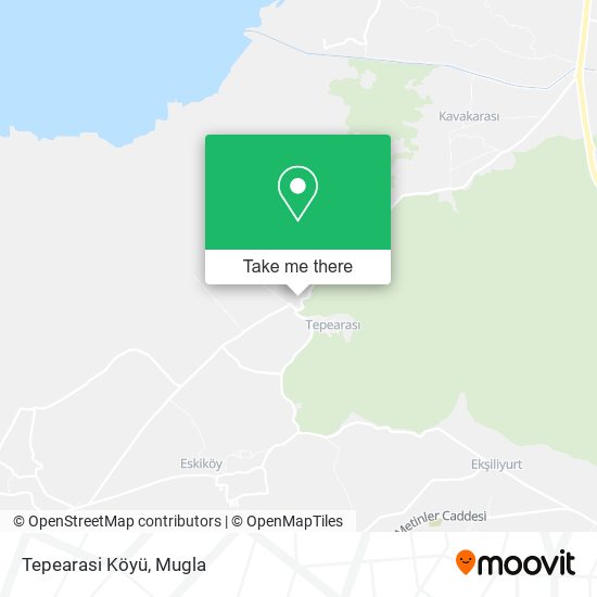 Tepearasi Köyü map