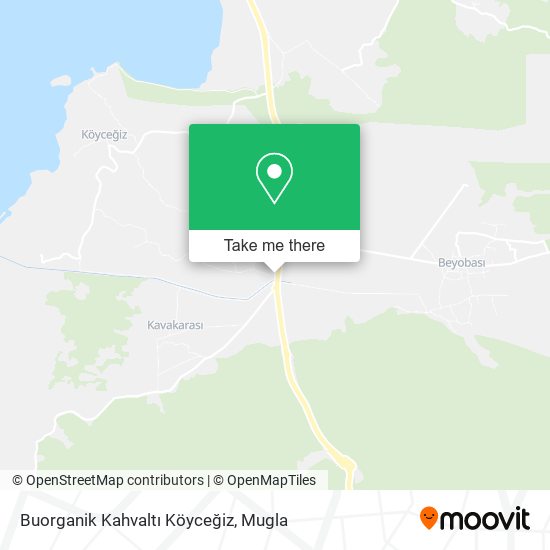 Buorganik Kahvaltı Köyceğiz map