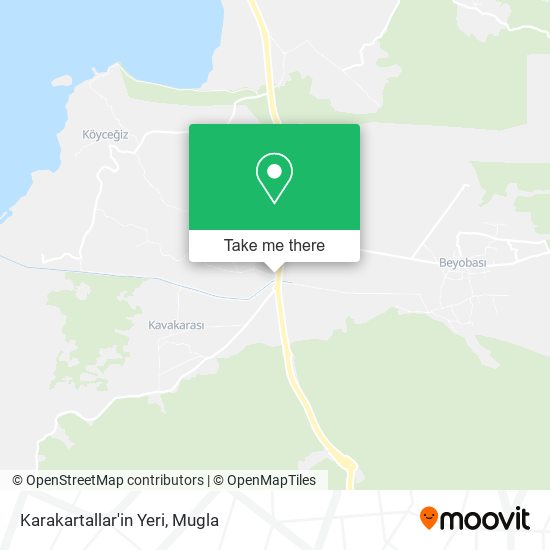 Karakartallar'in Yeri map