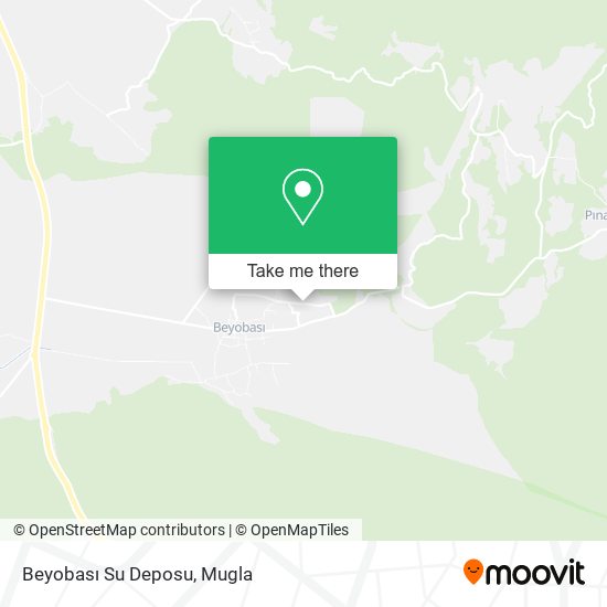 Beyobası Su Deposu map