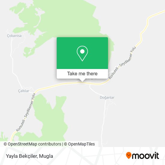 Yayla Bekçiler map