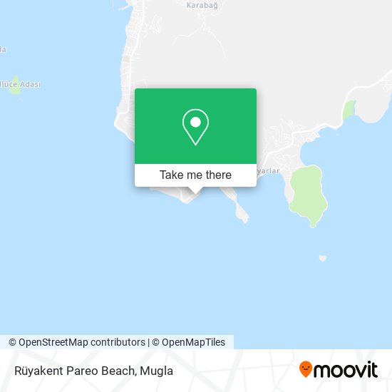 Rüyakent Pareo Beach map