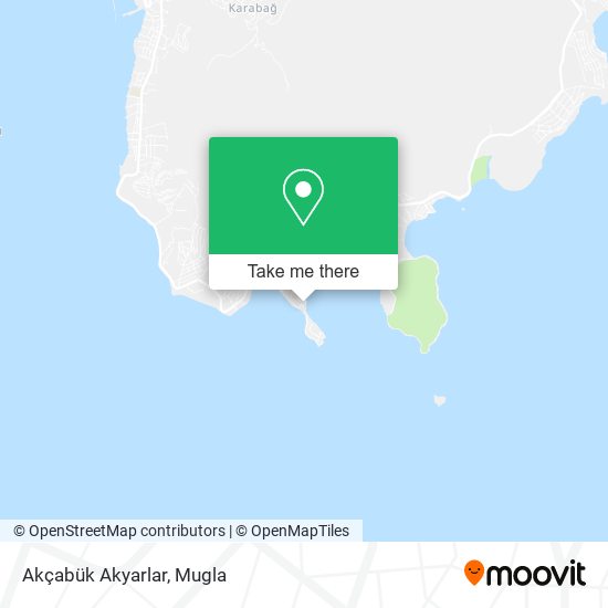 Akçabük Akyarlar map