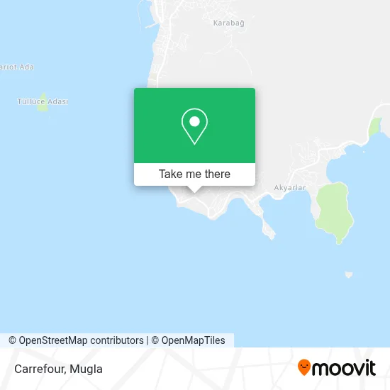 Carrefour map