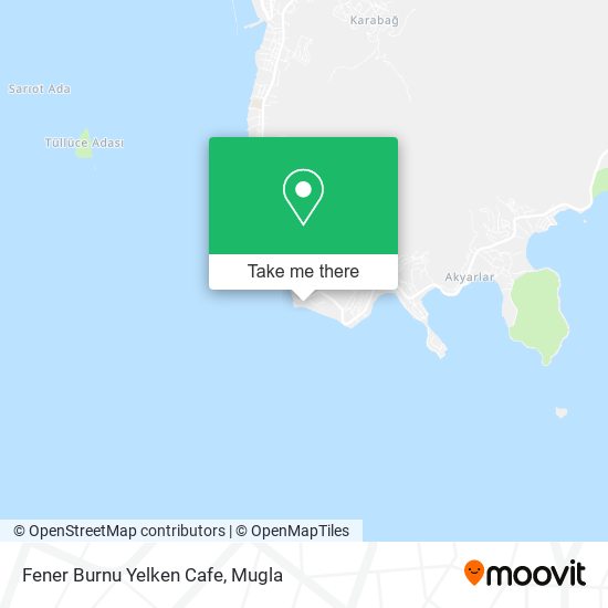 Fener Burnu Yelken Cafe map