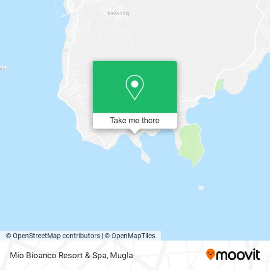 Mio Bioanco Resort & Spa map