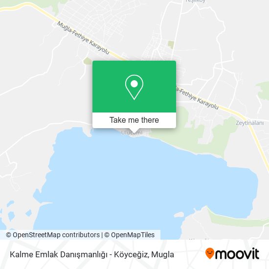 Kalme Emlak Danışmanlığı - Köyceğiz map